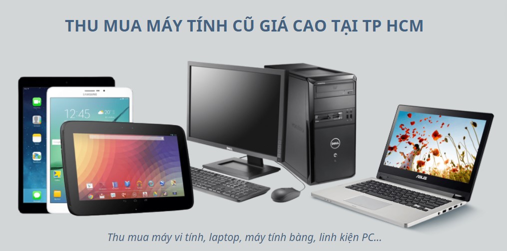 Thu mua laptop cũ TPHCM